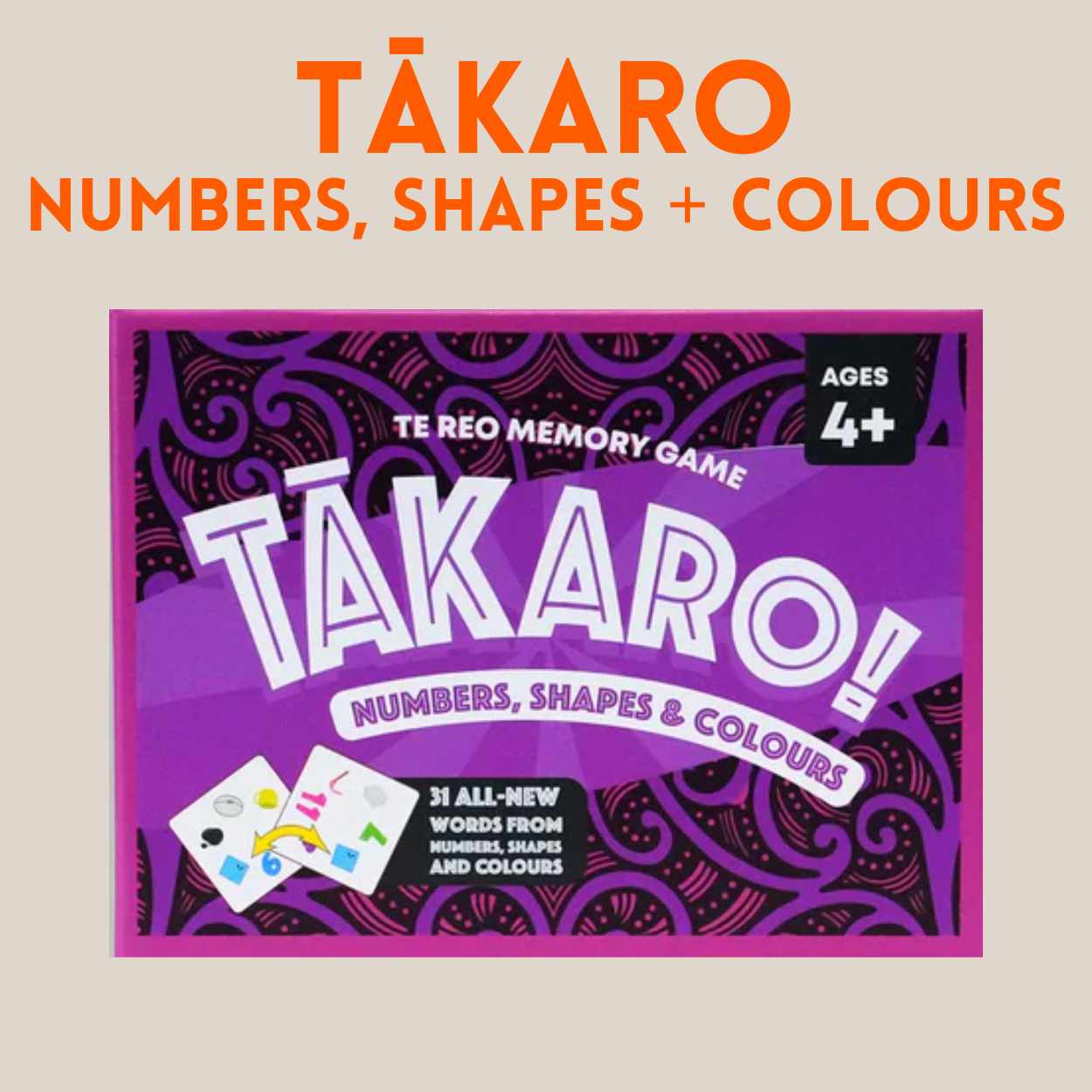 Takasro Numbers Shapes and Colours