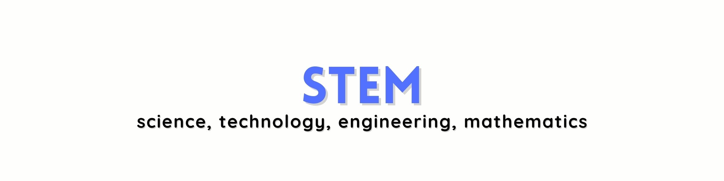 STEM banner